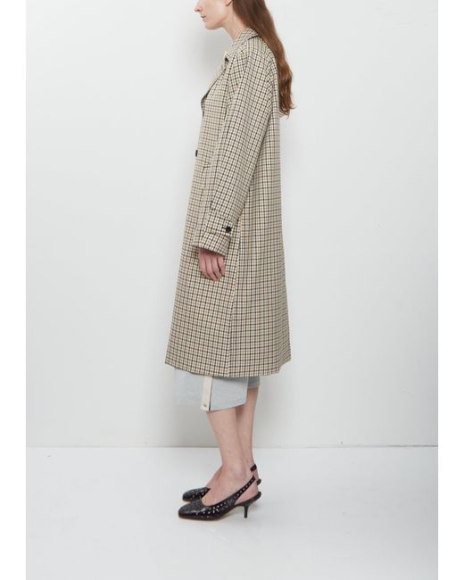 6397 Natural Motaring Wool Coat