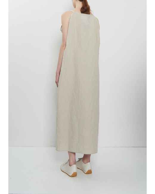 Sofie D'Hoore White Dele Linen Cotton Dress
