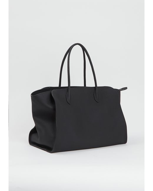 The Row White Marlo 17 - Grained Leather