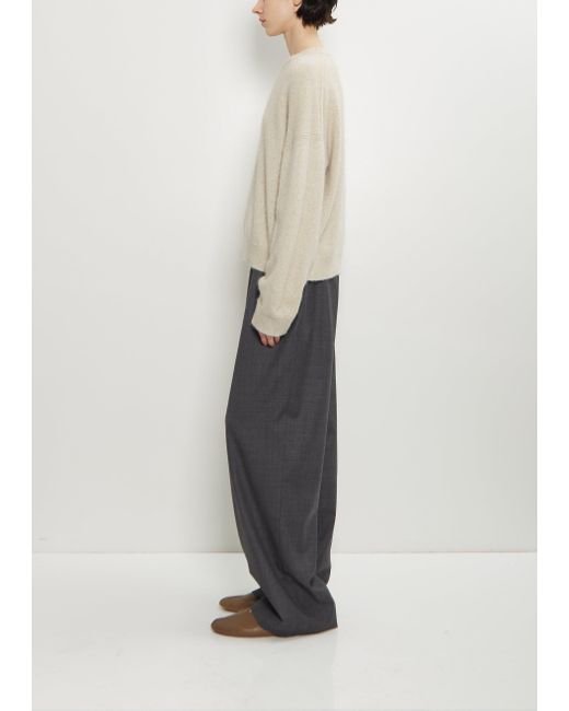 Loulou de Saison Natural Tristan Mercerized Wool Yak Sweater