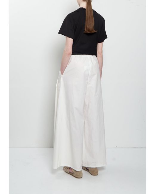 Labo.art White Dalla Clara Poplin Pant