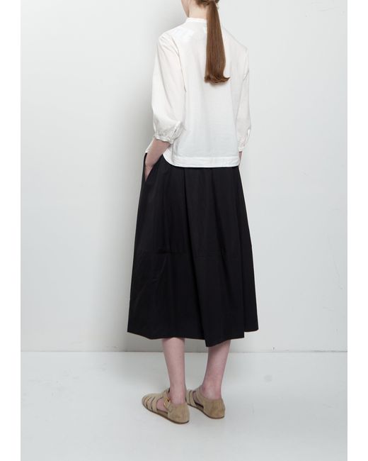 Labo.art White Micra Sushi Light Poplin Blouse