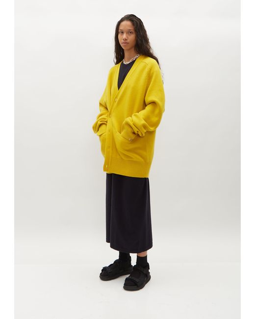 Extreme Cashmere Yellow N°244 Papilli Cardigan