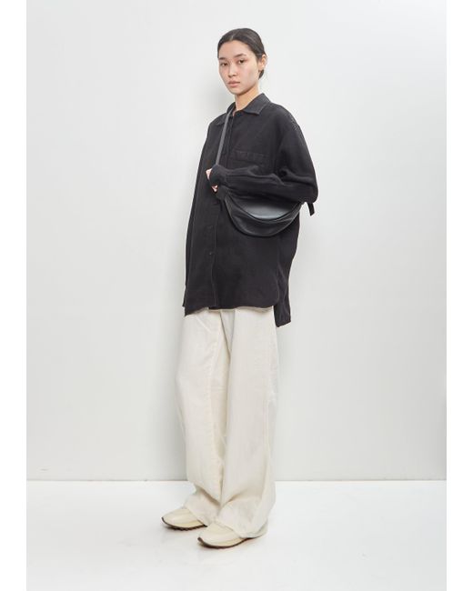 The Row Black Slouchy Banana Small
