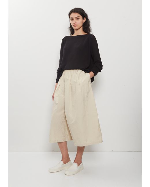 Apuntob Multicolor Technical Cotton Wide Trousers