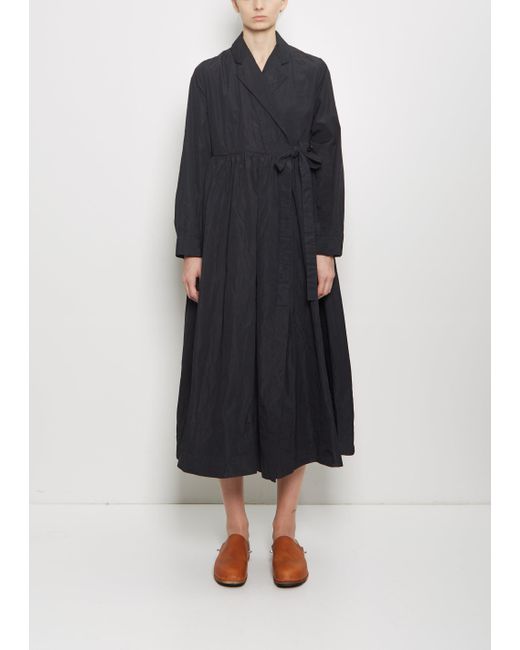 Casey Casey Blue Colette Cotton Blend Dress
