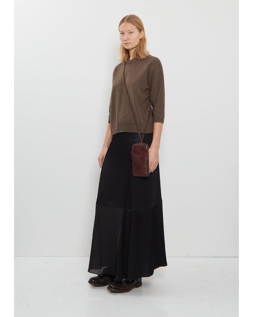 Bea Mombaers Phone Pocket in Brown | Lyst