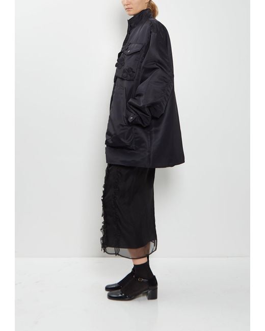 CECILIE BAHNSEN Blue Brianna Technical Jacket