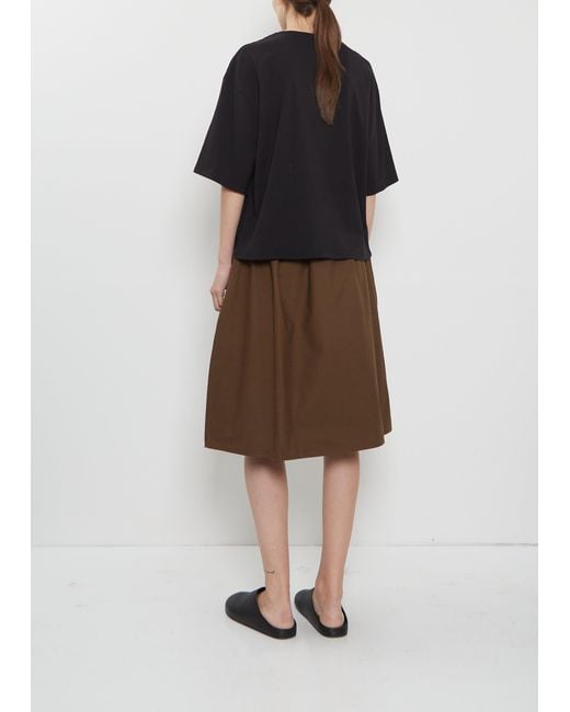 Loulou de Saison Black Osis Boxy Cotton T-shirt