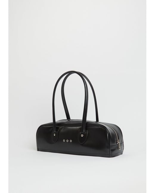 Comme des Garçons White Shoulder Purse, Small