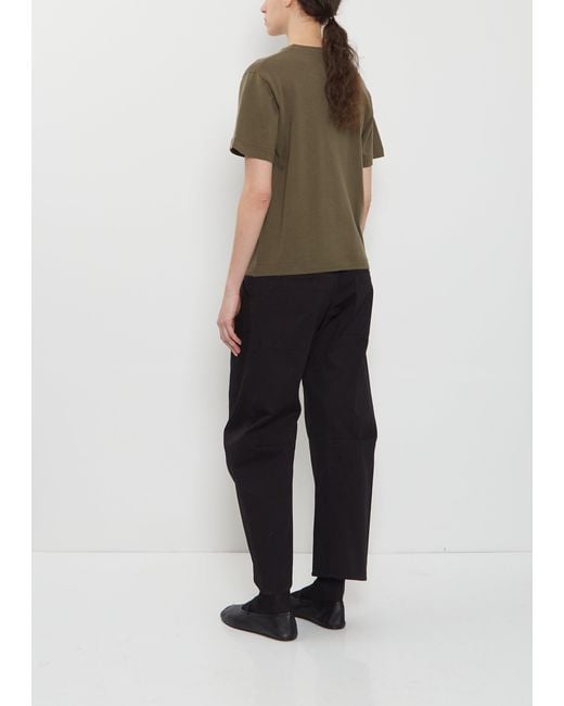 Extreme Cashmere Green N°268 Cuba Cotton Cashmere Top