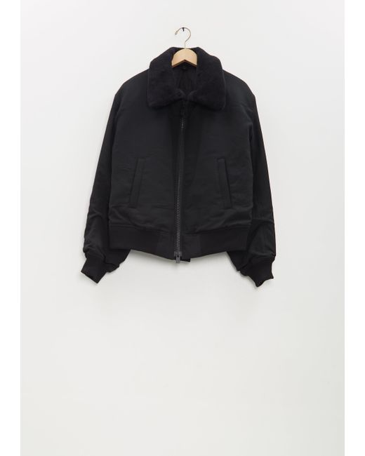 Yohji Yamamoto Black Flight Wool Jacket