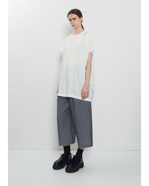 Sofie D'Hoore White Baila Silk Top