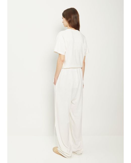 Extreme Cashmere N°278 Judo Trousers in White | Lyst