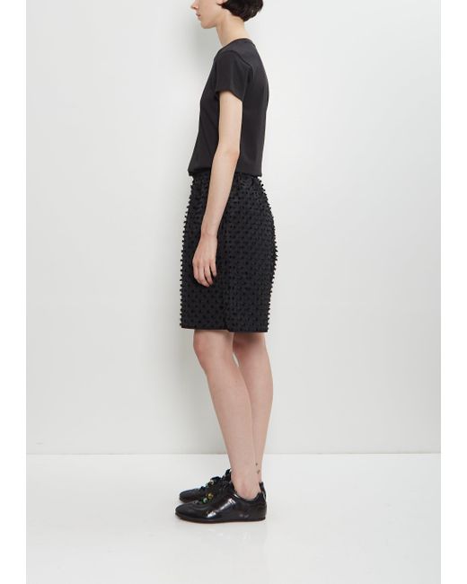 CECILIE BAHNSEN White Bruno Textured Shorts