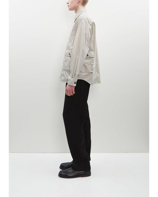 Junya Watanabe Gray Poly Oxford Jacket