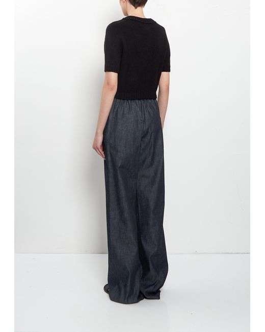 Wommelsdorff Black Luca Short Sleeve Cashmere Cardigan