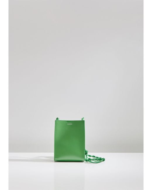 Jil Sander Green Small Tangle Bag