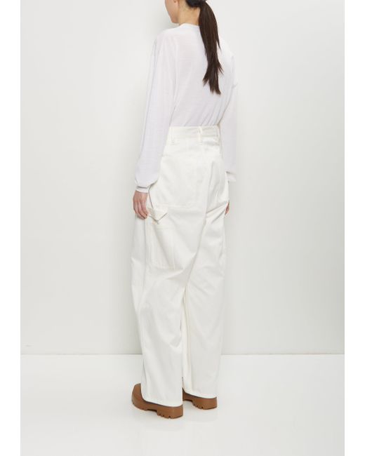Sofie D'Hoore White Polke Cotton Loose Pants