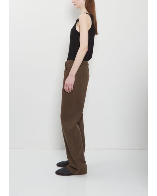 The Row Brown Finbar Cotton Jean