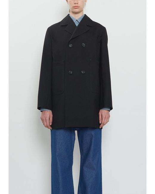 Sofie D'Hoore Black Callet Wool Gabardine Jacket