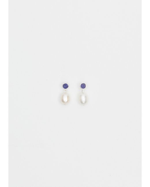 Sophie Buhai White Neue Pearl Earrings