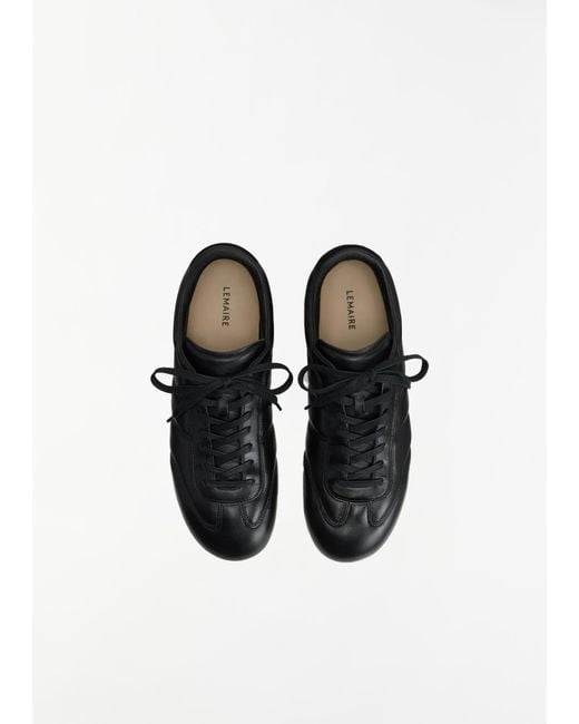 Lemaire White Soft Leather Runner