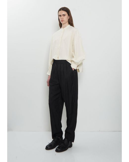 Casey Casey White Verger Cupro Pant