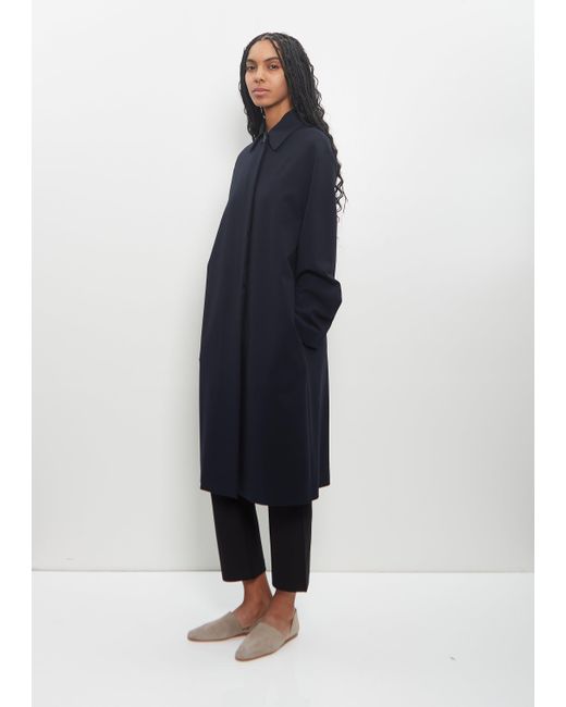 FFORME Blue Light Wool Shatter Overcoat