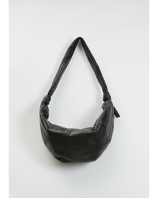 Lemaire Leather Large Croissant in Black | Lyst UK