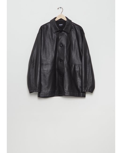 Arpenteur Black Leather Sigma Jacket