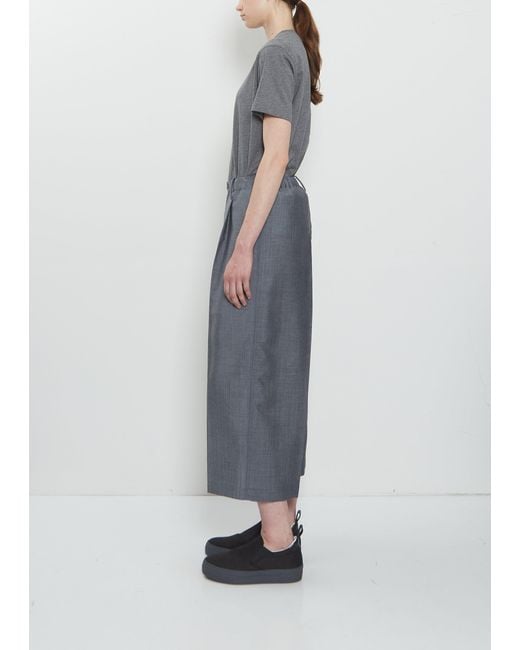 Sofie D'Hoore Gray Pebble Wool Short Pant
