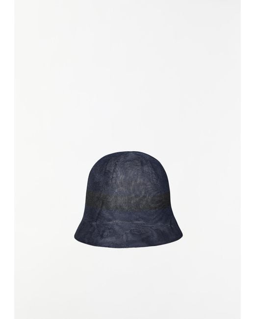The Row Blue Indo Hat