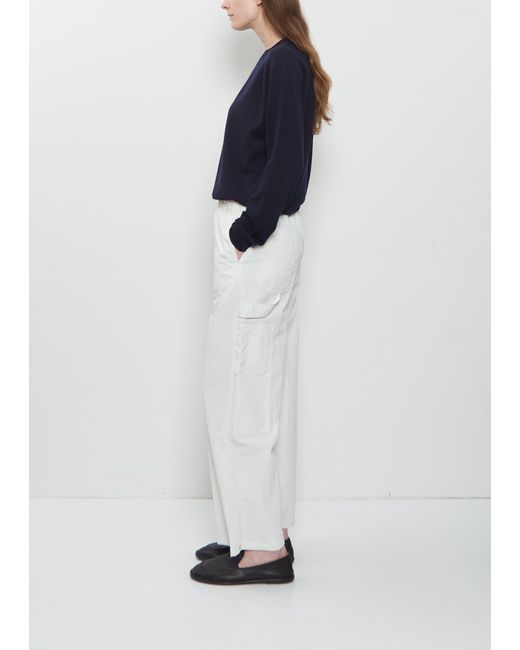 Meta Campania Collective Blue Frankie Drawstring Technical Nylon Worker Trousers