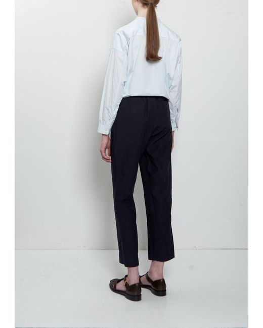 Arts & Science Blue Easy Linen Tapered Pants