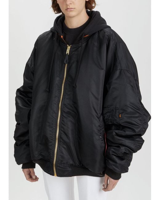 Alpha industries 2025 oversized bomber