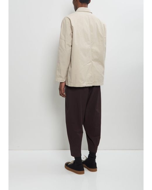 Toogood Men Natural The Work Twill Mechanic Jacket