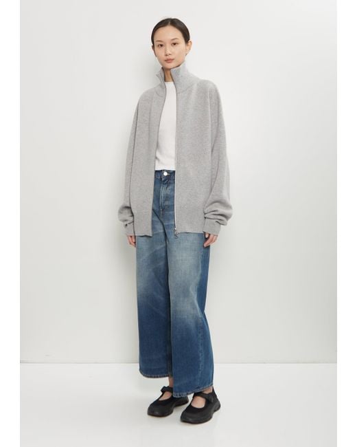 Extreme Cashmere Blue N°319 Xtra Out Cashmere Cardigan