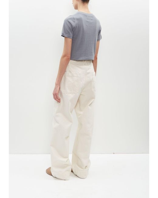 Tanaka White The Wide Jean Trousers