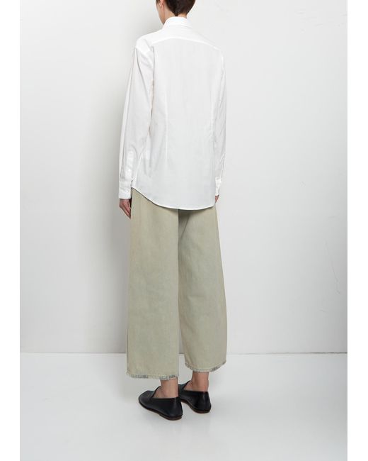6397 White Dress Cotton Shirt