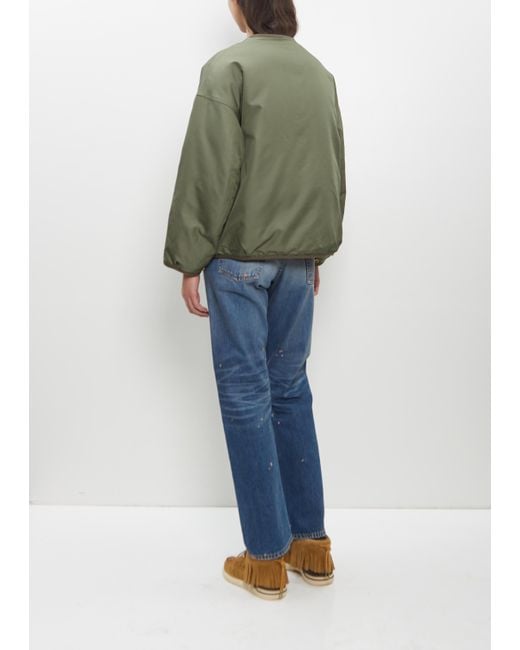 Visvim Green Reversible Liner Down Jacket