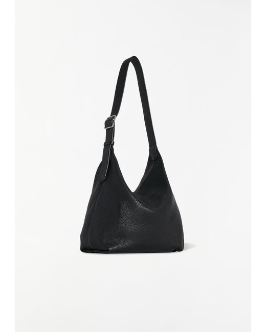The Row Black Isa Leather Bag