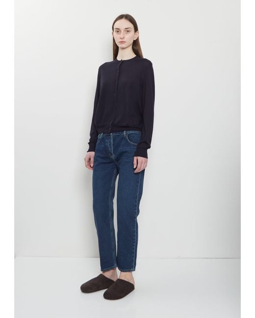 The Row Blue Riaco Cotton Jean