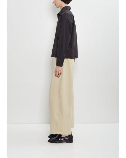 Labo.art Blue Picco Cotton Shirt