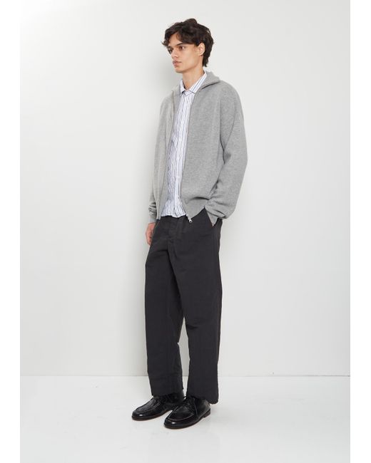 Extreme Cashmere Gray N°319 Xtra Out Cashmere Cardigan