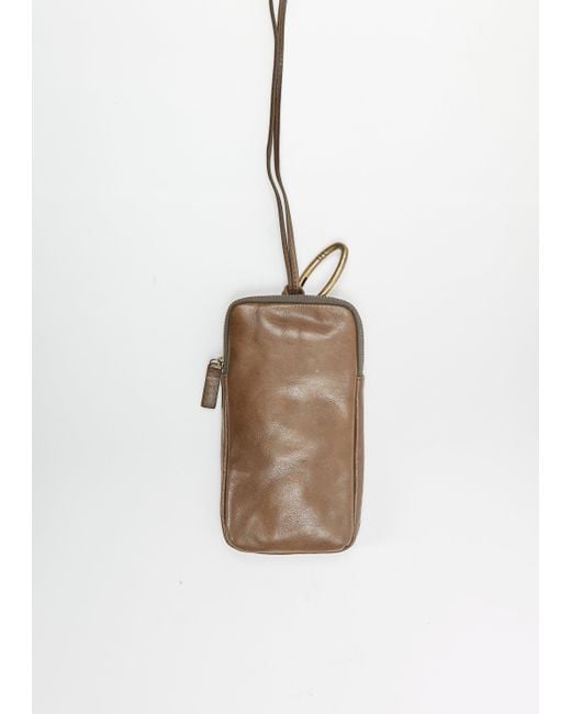 Bea Mombaers White Phone Pocket