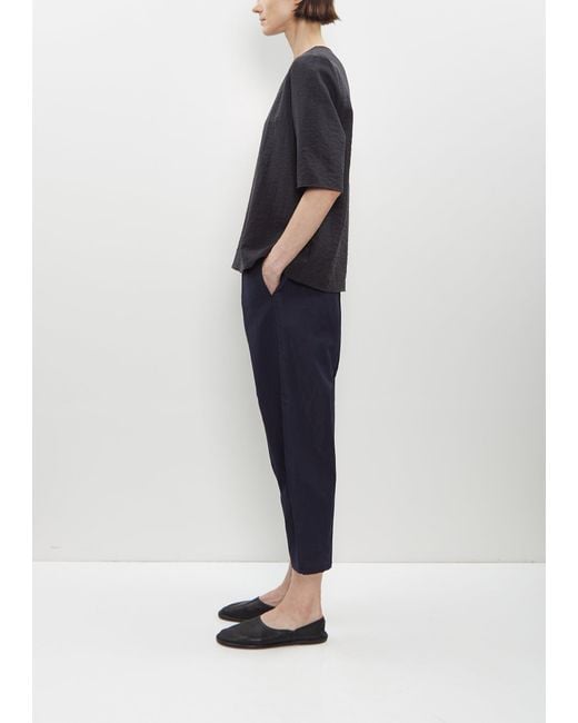 パンツ apuntob apuntob technical wool trousers Apuntob Technical Wool Trousers in Blue | Lyst