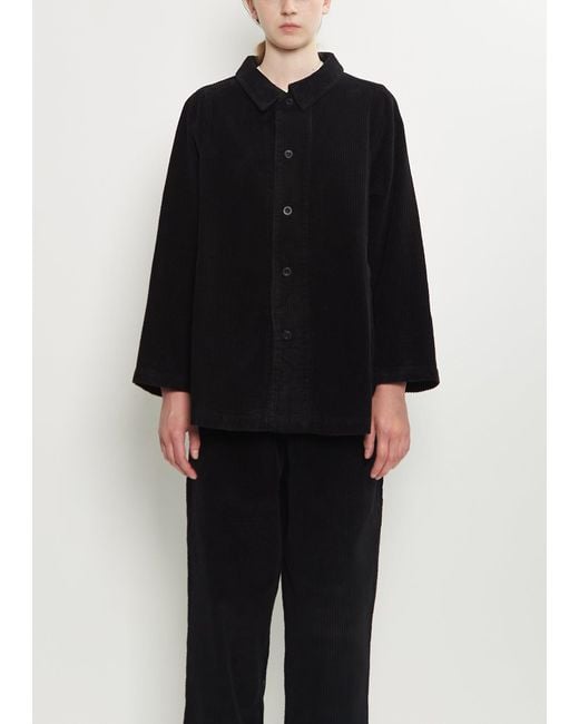 Labo.art Black Joseph Cotton Velvet Jacket