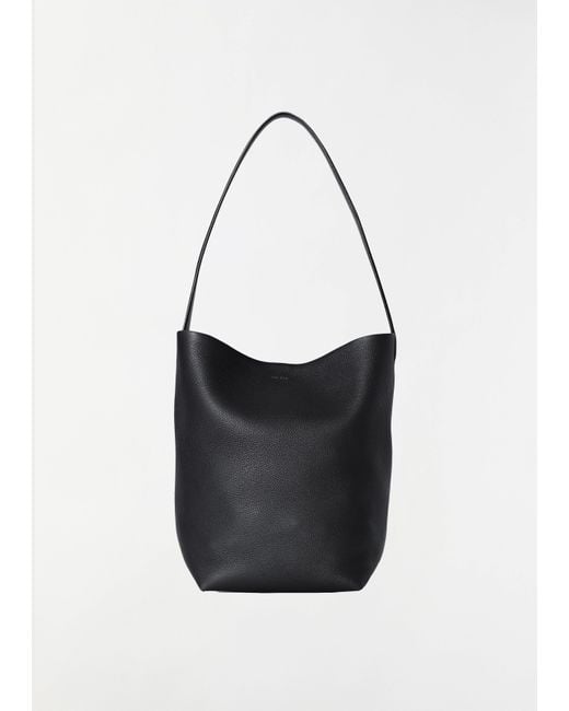 The Row Black Medium N/s Park Tote