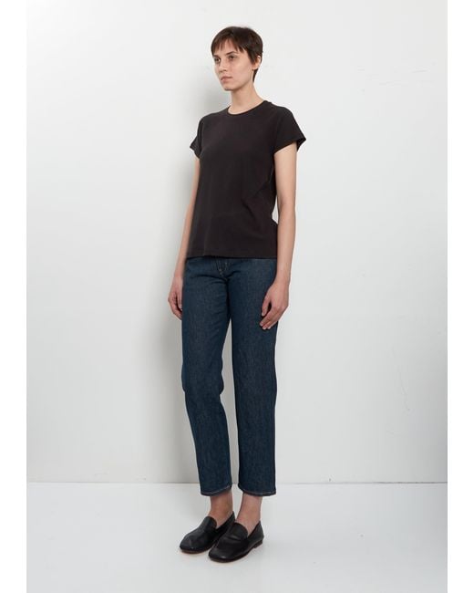6397 Black Raglan Cotton Tee